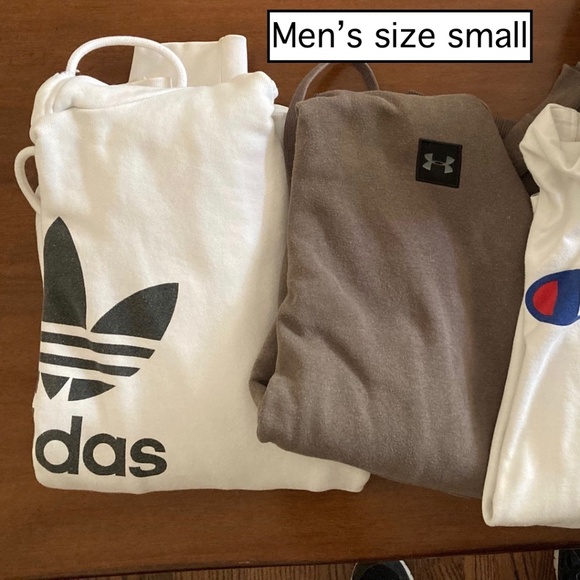 3 hoodies, all adult small - Picture 1 of 2